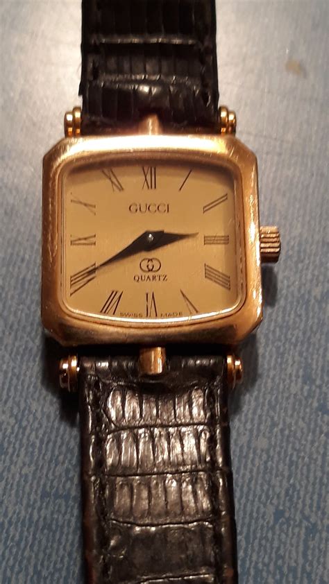 vintage authentic gucci ladies watch